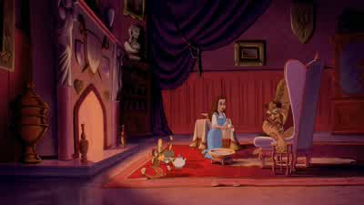 Just hold still. - Beauty and the Beast