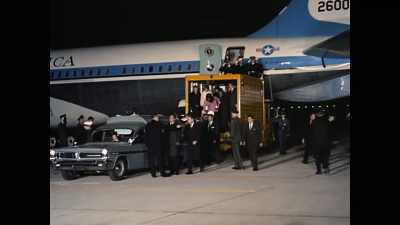 That her husband had been
killed
in a political assassination. - First Ladies