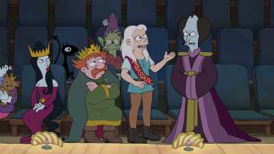 That husky kid's a real tour de force. - Disenchantment