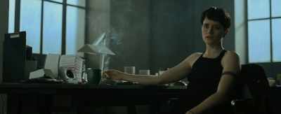That I had a sister
or that she killed herself? - The Girl in the Spider's Web
