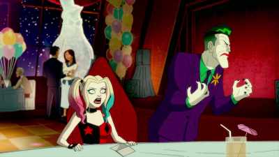- That was implied!
- [groaning] - Harley Quinn