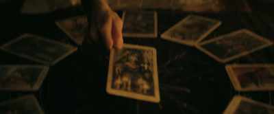 That indicates the overall theme
of the reading, - Tarot