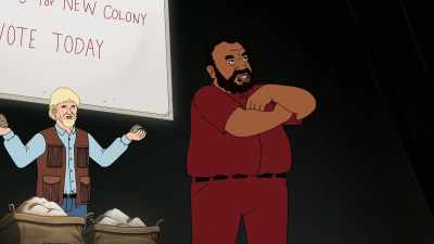 That is, until a
few Californians - Fired on Mars