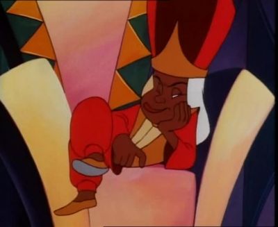 That is, an enormous,
vicious speck. - Aladdin