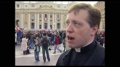 That it was a fairly easy choice - The Two Popes