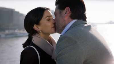 ♪ That it's a beautiful sky,
beautiful night ♪ - Love on the Danube: Love Song