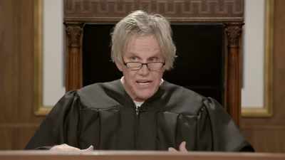That joy you'll receive
from the melody - Gary Busey: Pet Judge
