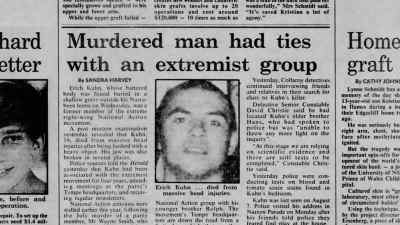 That was kinda one group who were
bashers around the northern beaches area. - Never Let Him Go