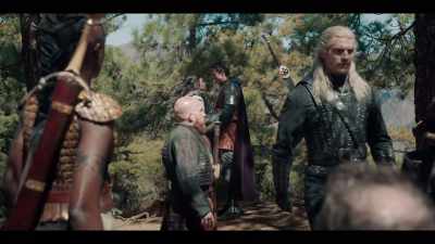 That knight may be a fuckin' dumbbell, - The Witcher