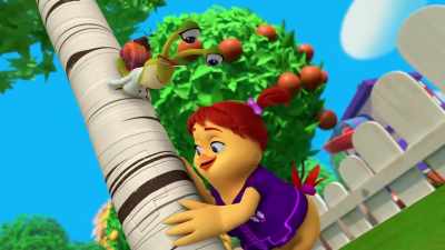 -That lead us to--
-[Dr. Dirt] The birch tree, - The Chicken Squad