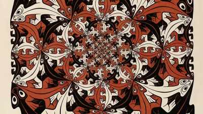 That lets you create
closed loops, - M. C. Escher: Journey to Infinity