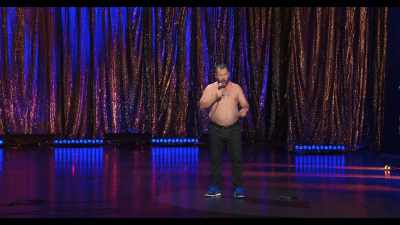 That little act
will make this leg explode. - Bert Kreischer: Razzle Dazzle