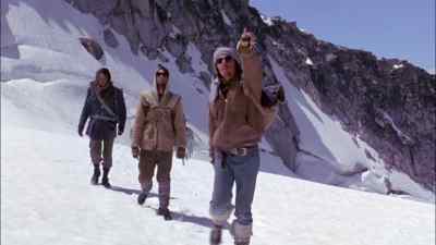 That looks like a good place to camp,
right up there. - Alive