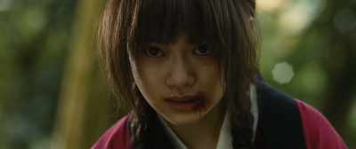 That looks like an axe
in that carrying-cloth. - Blade of the Immortal