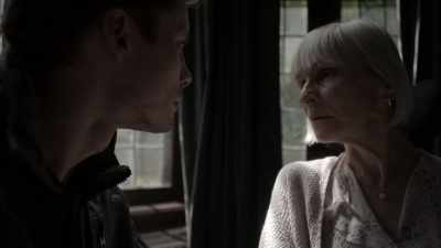 That he loves his wife and sons. - Damien