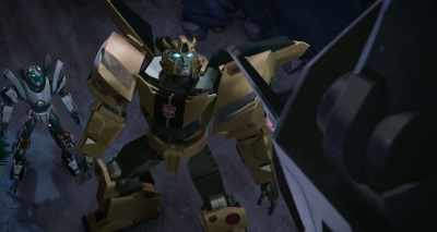 That makes them family,
and nobody-- - Transformers: EarthSpark