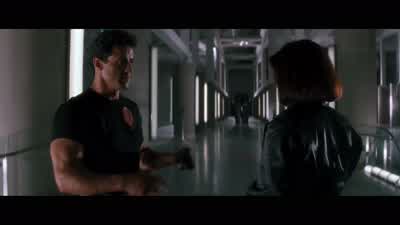 That man has died by my handsIt was either him or usThere is that - Demolition Man