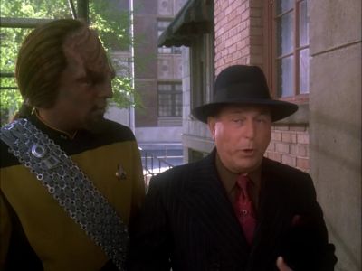 That man said he was
laying a foundation. - Star Trek: The Next Generation