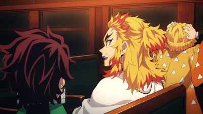 That man there, - Demon Slayer -Kimetsu no Yaiba- The Movie: Mugen Train
