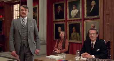 - That man's an unmitigated blaggard!
- And dangerous, to boot. - Britannia Hospital