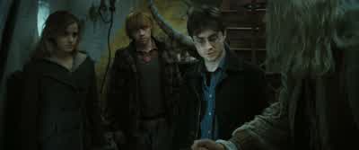 That mark was on a grave in Godric's Hollow. - Harry Potter and the Deathly Hallows: Part 1