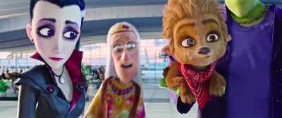 That was me.
I'm a ventriloquist. - Monster Family