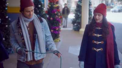 That means he's not straining
keeping pace with you. - The Dog Days of Christmas