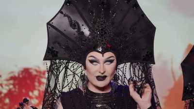 - That means it's time to
peer into our magic mirror, - The Boulet Brothers' Dragula: Titans