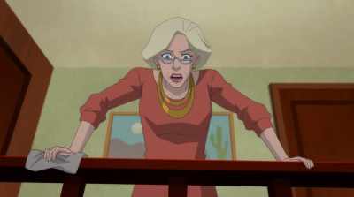 That means no slouching,
no open-mouth chewing, - Wonder Woman: Bloodlines