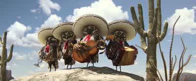 That means we're riding now! - Rango