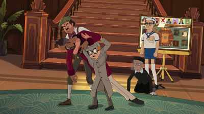 That meant he had
to shotgun a Splurt - Grimsburg