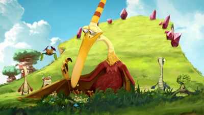 That might not have been the best landing, - Gigantosaurus
