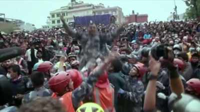 That moment gives me energy. - Aftershock: Everest and the Nepal Earthquake