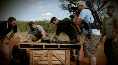 - That monitor lizard,
put me through, like, - Kings of Pain