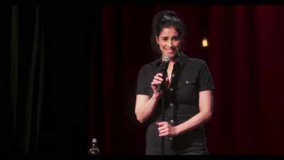 That most men
will not even want to jerk off after that. - Sarah Silverman: A Speck of Dust