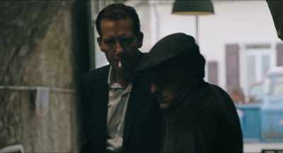 That motorcycle, and the
guy who rode in here. - Monsieur Spade