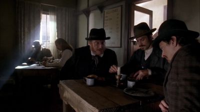 That is Mrs. Alma garret. - Deadwood