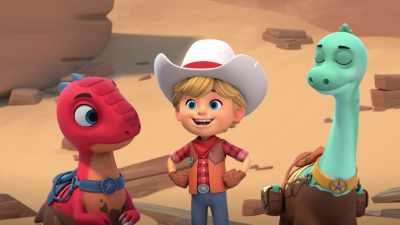 That mud was giving me
a real sinking feeling. - Dino Ranch