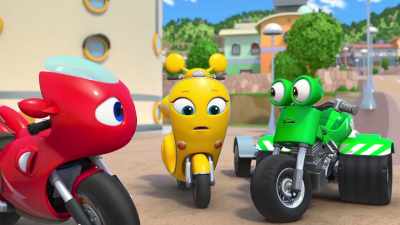 - That must be...
- Steel Awesome got to the park. - Ricky Zoom