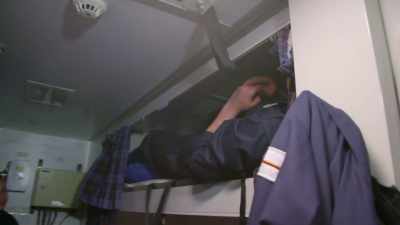 That must have been difficult
at first? - Warship: Life at Sea