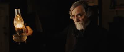 That is my fatherIf you would like to kiss himIt would be all rightHe's gone homePraise the LordWhy is it so muchThe quality of the casketAnd of the embalmingThe life like appearance requires time and artAnd the chemicals come dear the particulars are in - True Grit