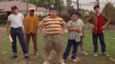 That was my thing, you know,
"The Sandlot" and "Rudy." - A Brief History of the Future