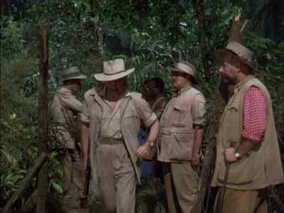 That net's falling apart back there.
You know that, don't you? - Mogambo
