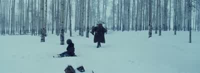 That nigger like to bust my jaw. - The Hateful Eight