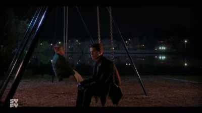 - That night
behind the Slushy Shack… - Reginald the Vampire
