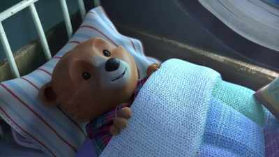 That night,
I could barely sleep for excitement. - The Adventures of Paddington