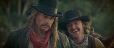 That Nigra could
out shoot even you Brett.
[laughs] - Outlaw Johnny Black