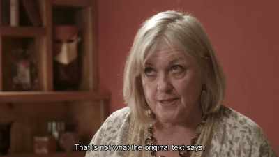 That is not what the original text says, - 1946: The Mistranslation That Shifted Culture