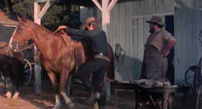 That old horse should
hold you for a spell . - Hang 'Em High