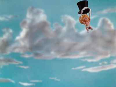 That old wind held the Baby New Year aloft - Rudolph's Shiny New Year